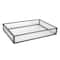 Ashland; 12" Clear Etched Rectangle Glass Tray by Ashland®; Category:Halloween Vases & Containers; Image:3